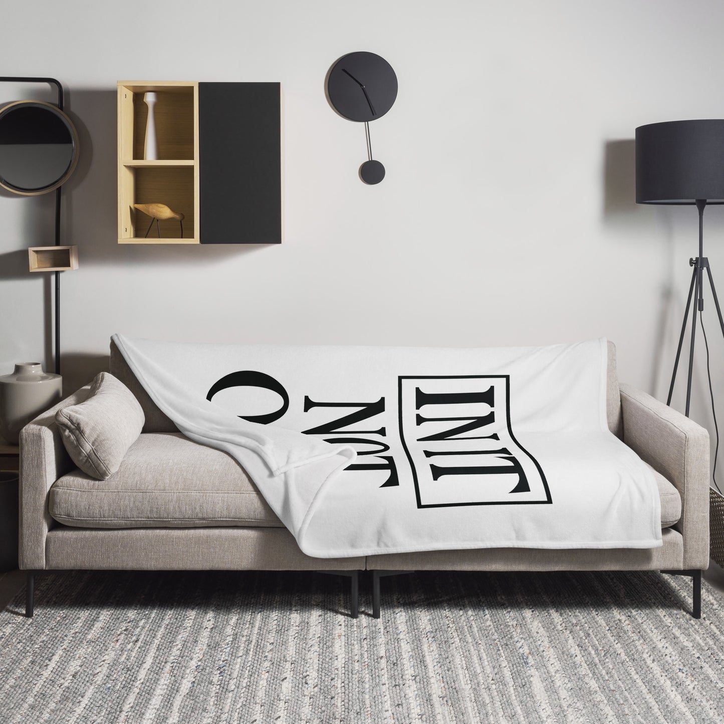 In It, Not Of It Throw Blanket