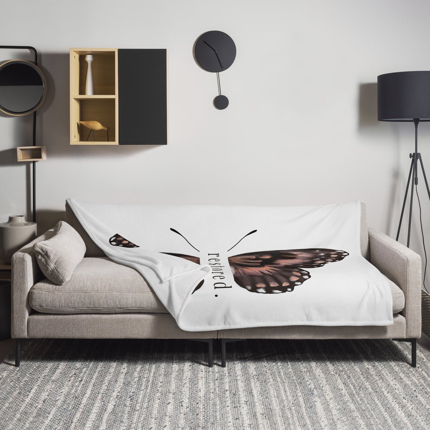 Restored Throw Blanket