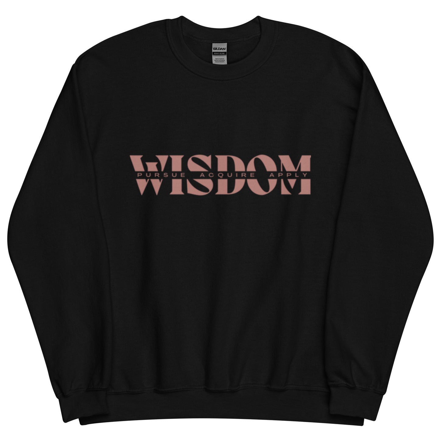Wisdom—Acquire + Apply Crewneck Sweatshirt