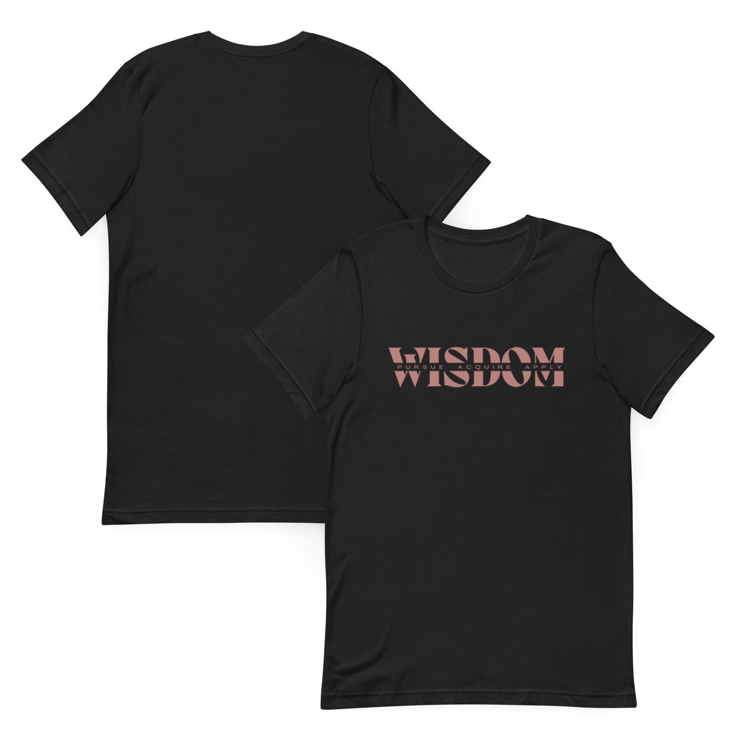 Wisdom—Acquire + Apply t-shirt