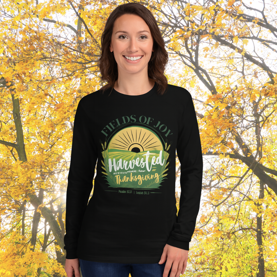 *Field of Joy* - Unisex Long Sleeve Tee