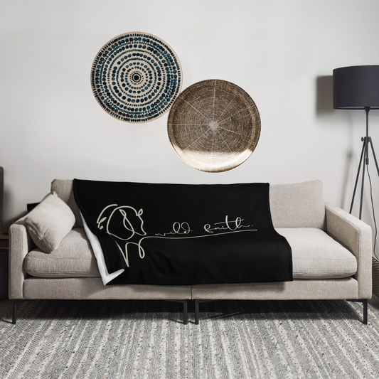 Wild Faith Throw Blanket