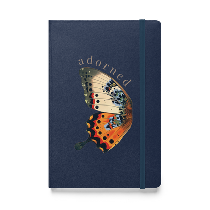 Adorned Hardcover bound notebook