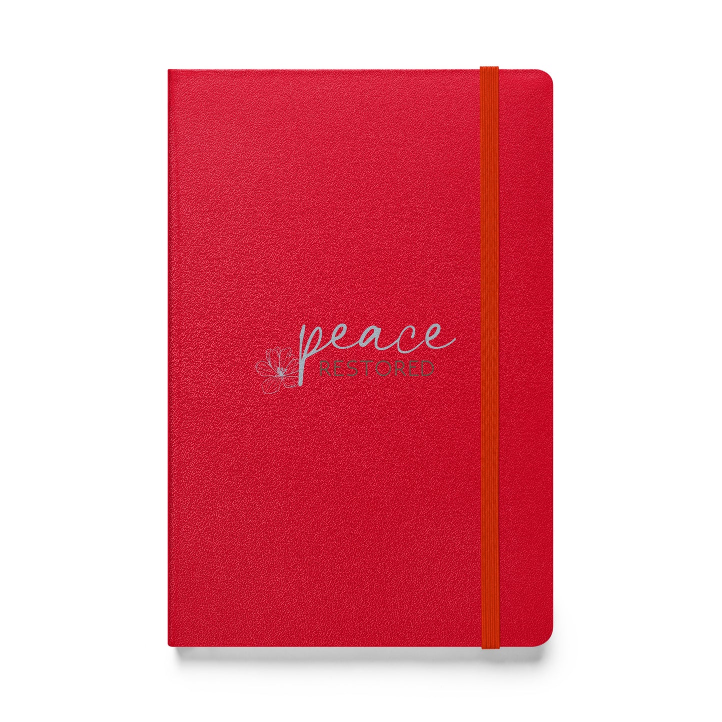 Peace Restored Hardcover bound notebook