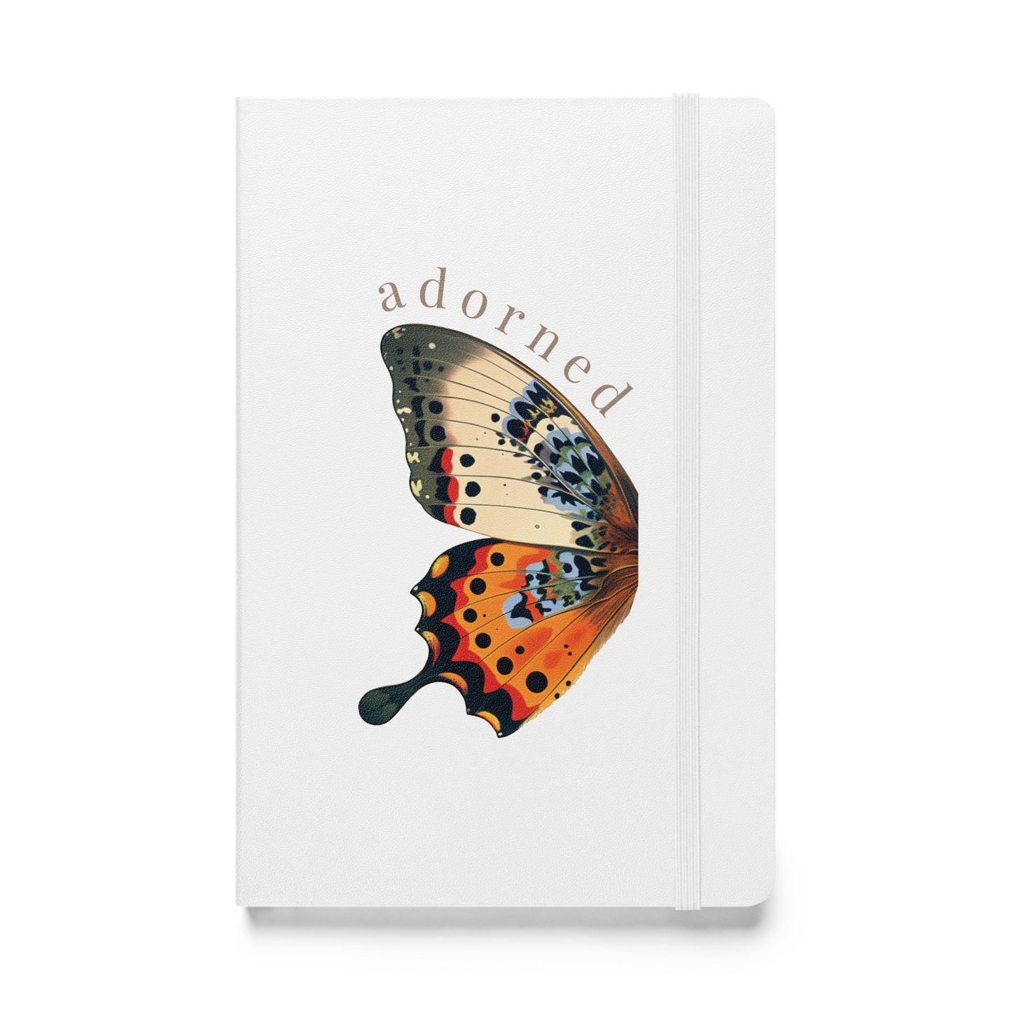 Adorned Hardcover bound notebook