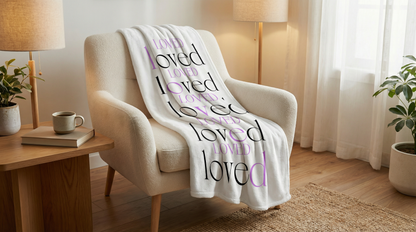 LOVED - Throw Blanket