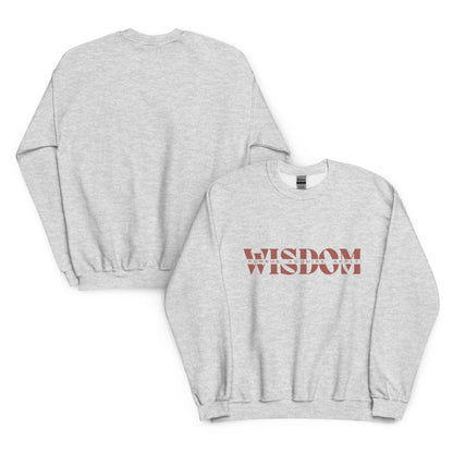 Wisdom—Acquire + Apply Crewneck Sweatshirt