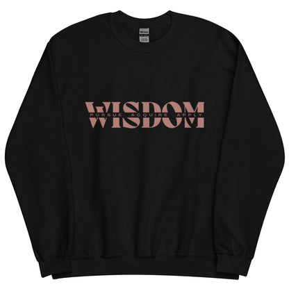 Wisdom—Acquire + Apply Crewneck Sweatshirt