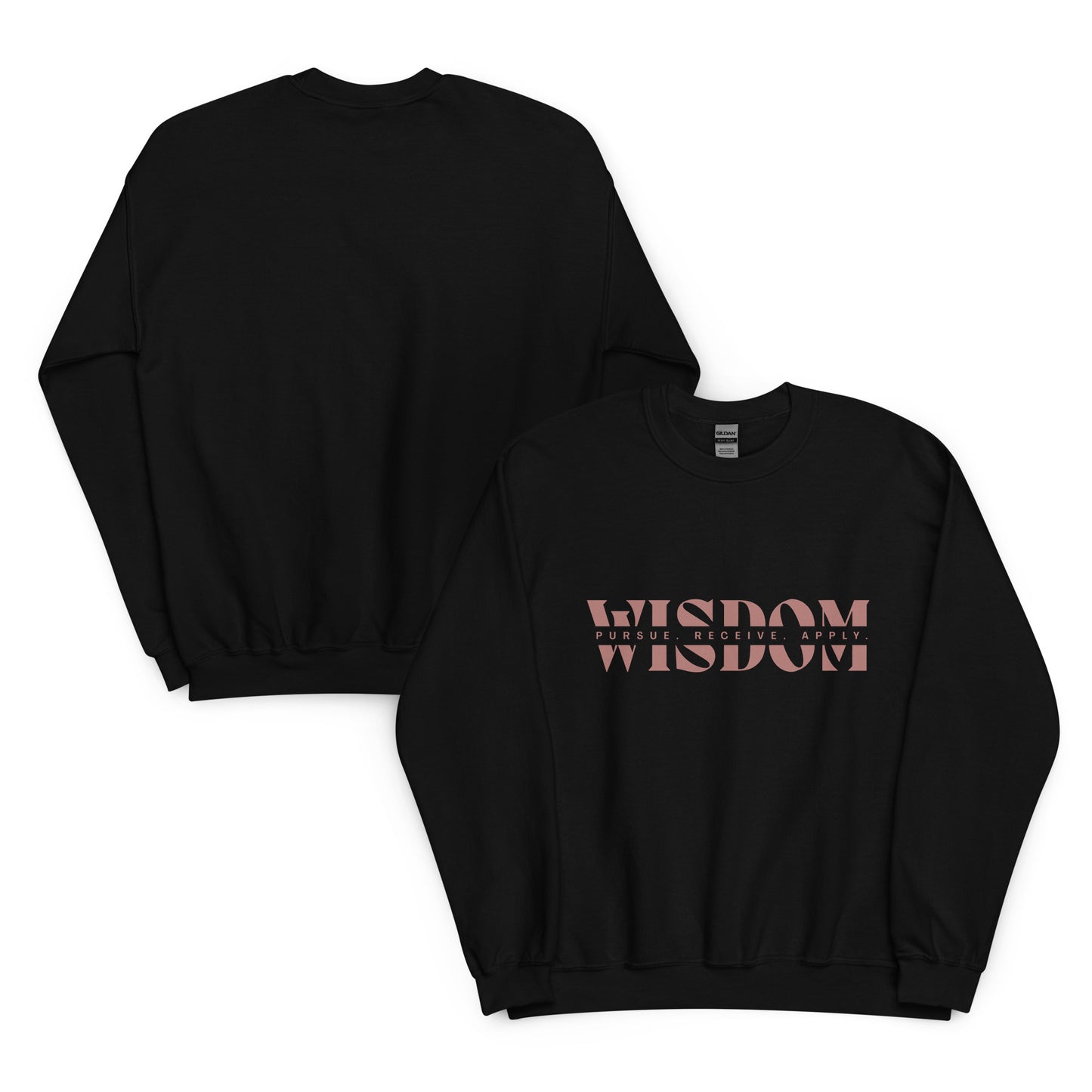 Wisdom—Acquire + Apply Crewneck Sweatshirt