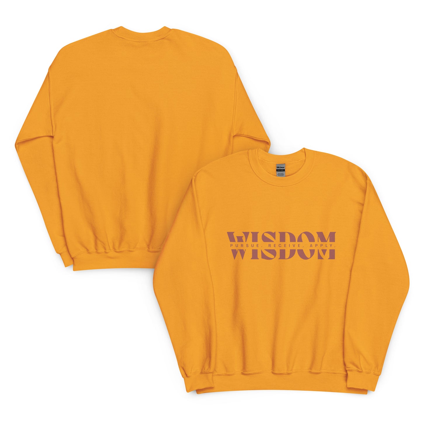 Wisdom—Acquire + Apply Crewneck Sweatshirt