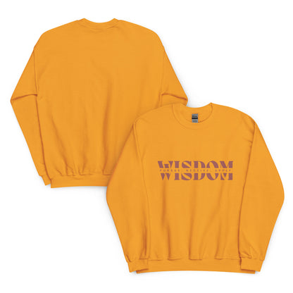 Wisdom—Acquire + Apply Crewneck Sweatshirt