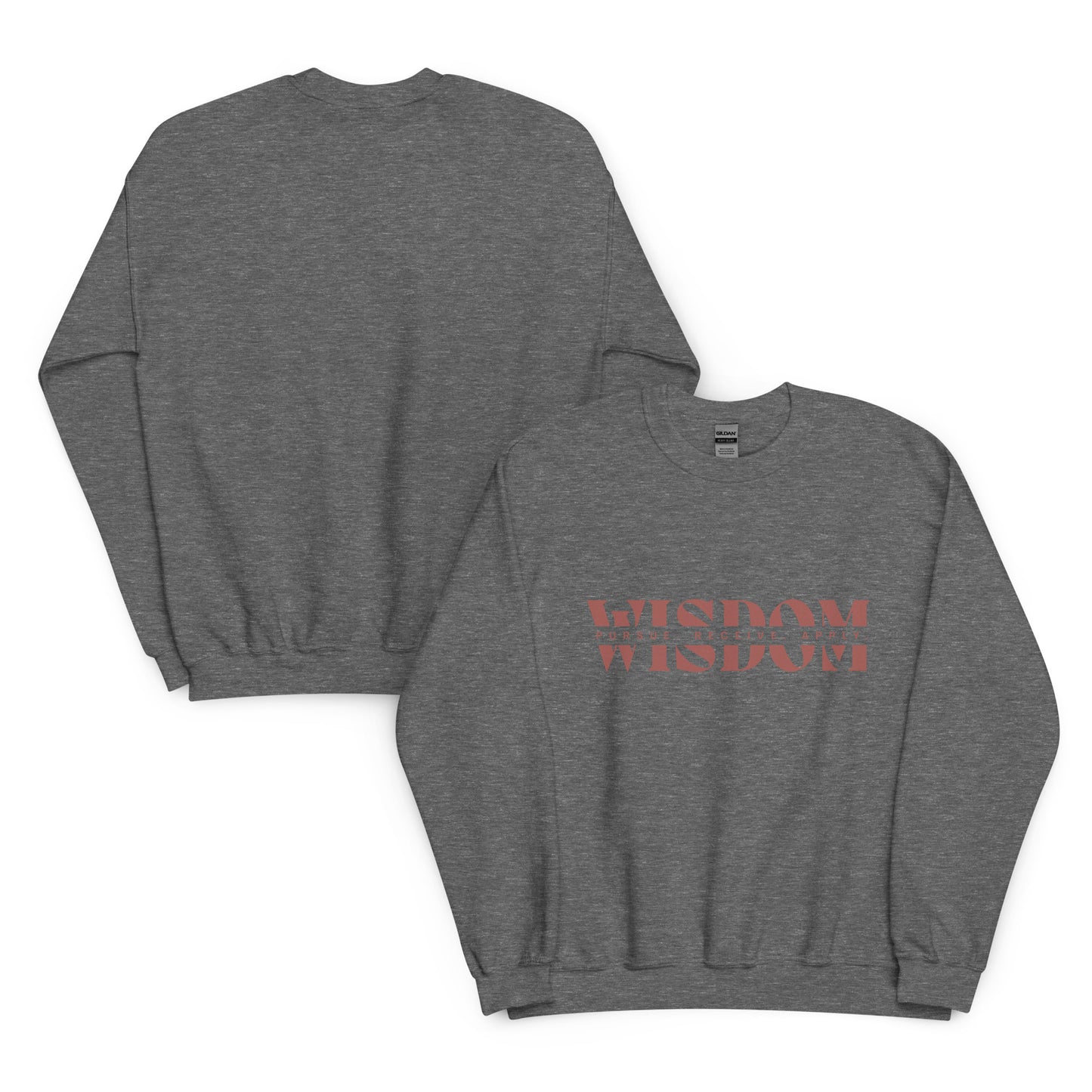Wisdom—Acquire + Apply Crewneck Sweatshirt