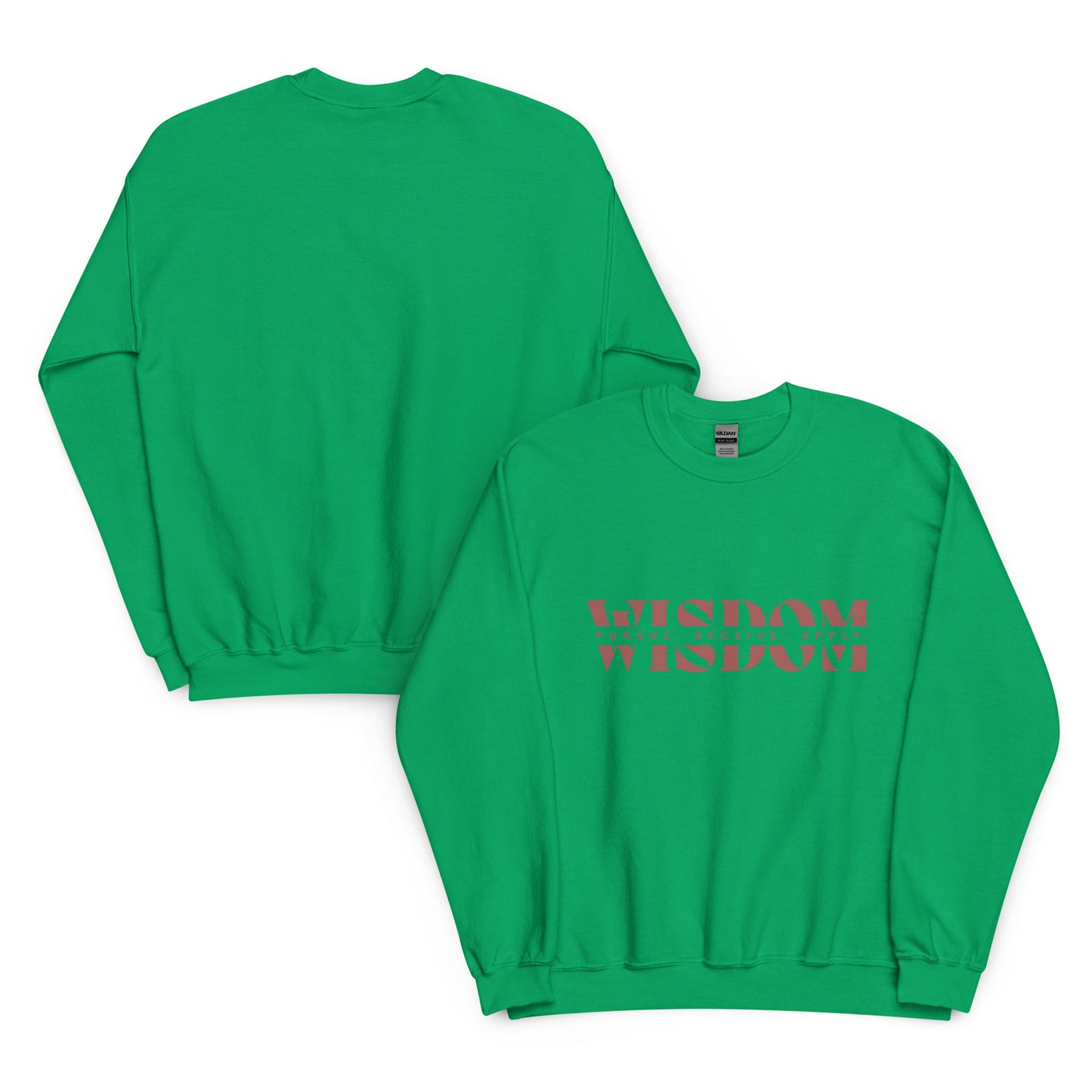 Wisdom—Acquire + Apply Crewneck Sweatshirt