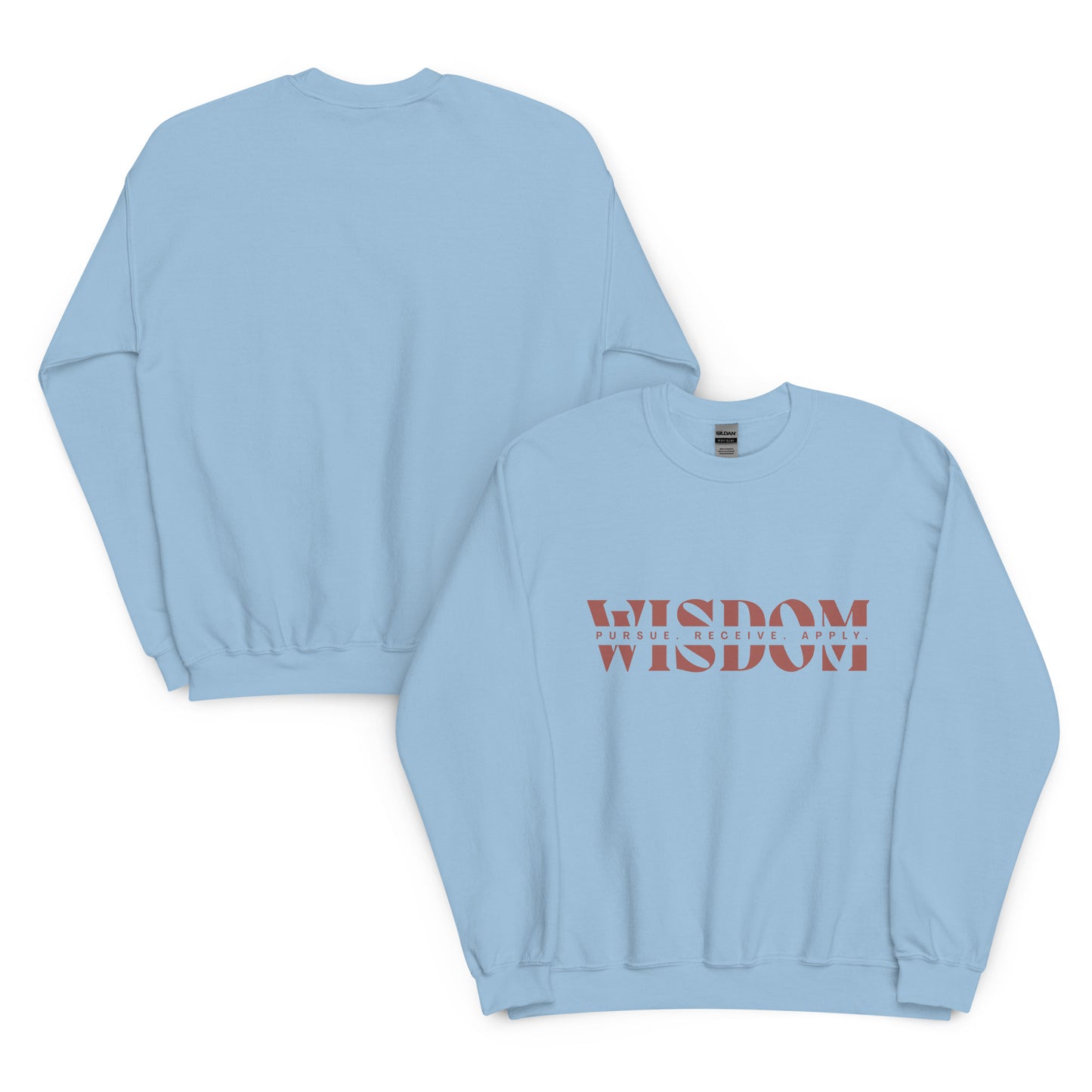 Wisdom—Acquire + Apply Crewneck Sweatshirt