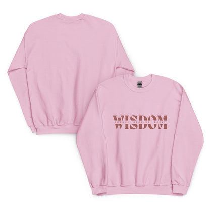 Wisdom—Acquire + Apply Crewneck Sweatshirt