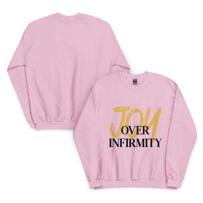 Joy Over Infirmity Crewneck Sweatshirt