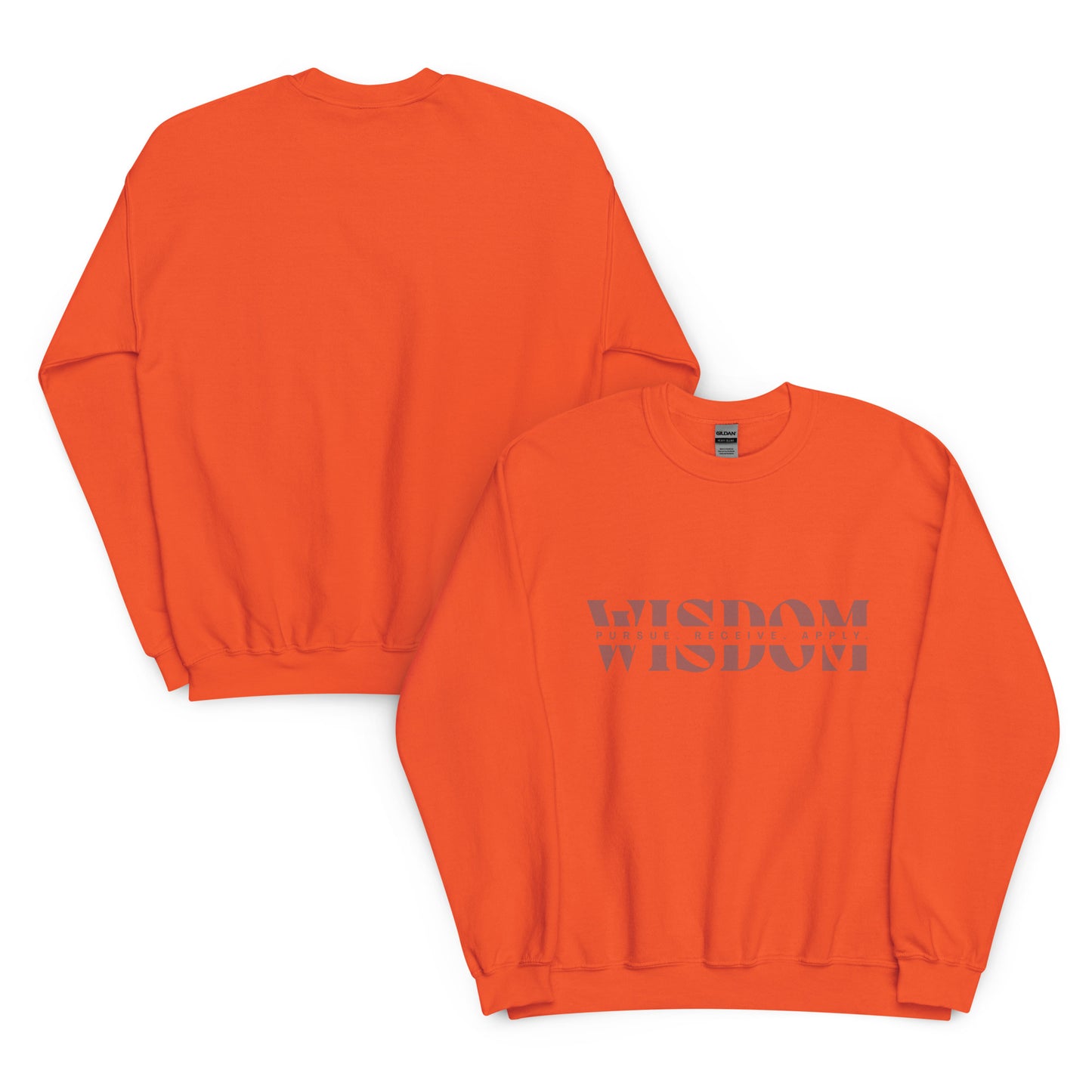 Wisdom—Acquire + Apply Crewneck Sweatshirt
