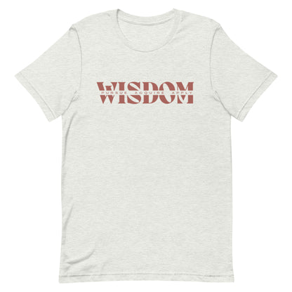 Wisdom—Acquire + Apply t-shirt