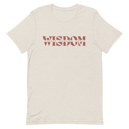 Wisdom—Acquire + Apply t-shirt