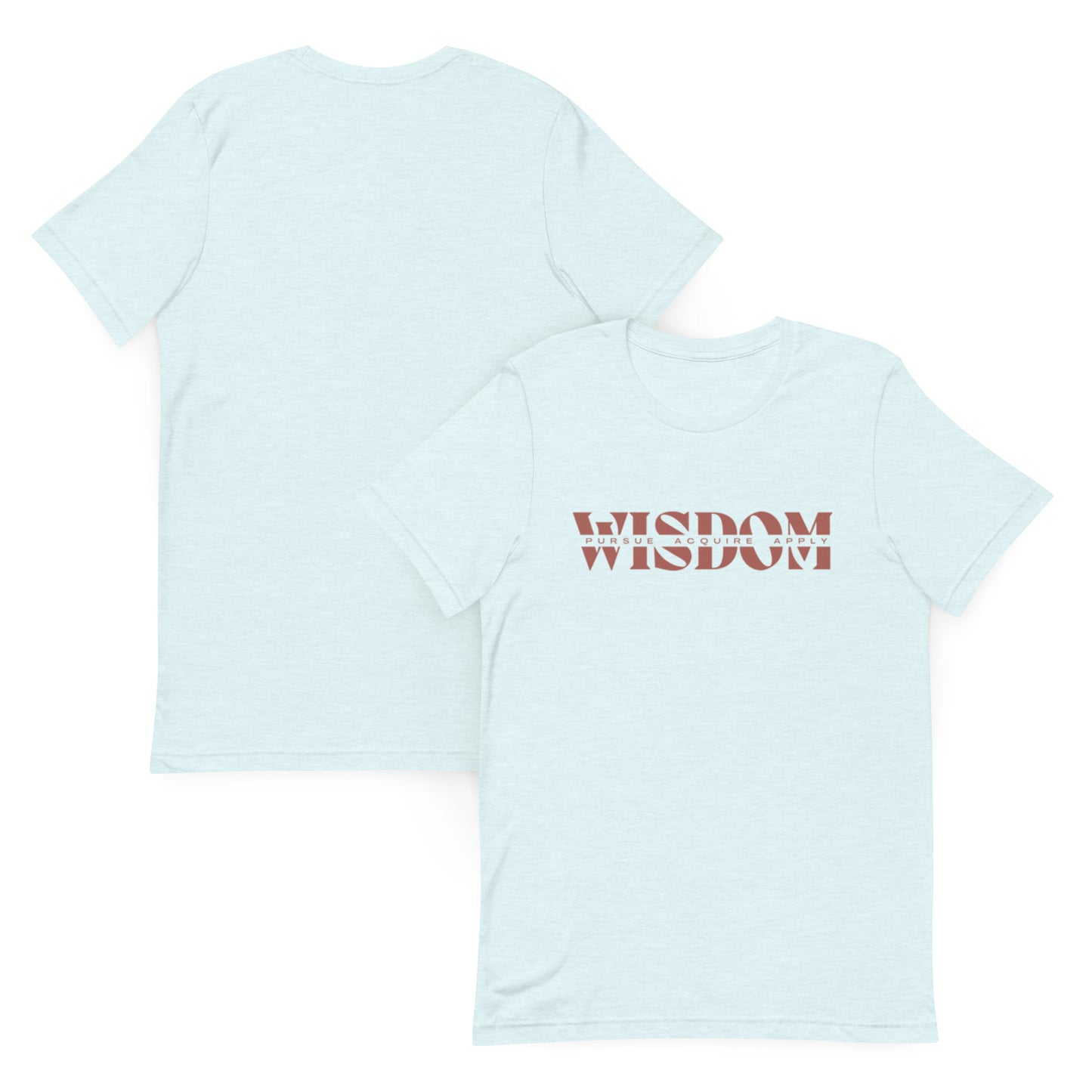 Wisdom—Acquire + Apply t-shirt
