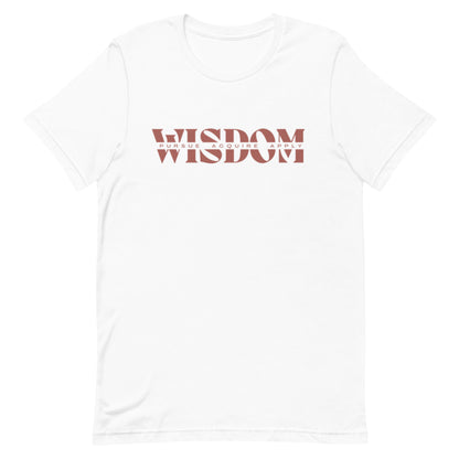 Wisdom—Acquire + Apply t-shirt