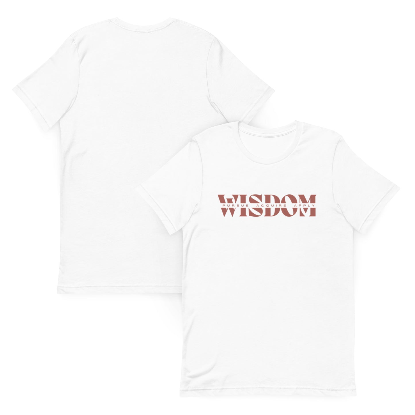 Wisdom—Acquire + Apply t-shirt
